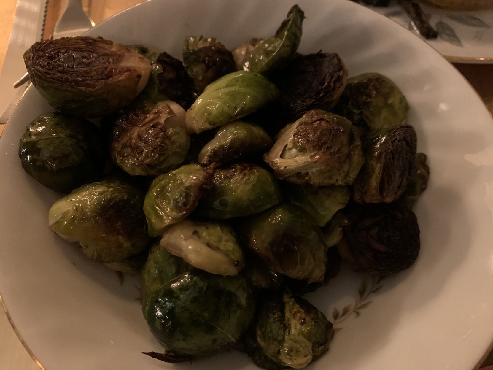 Brussels sprouts at Kettle Black